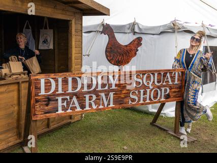Diddly Squat Farm auf dem Silverstone Festival 2024 Stockfoto