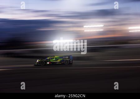 18 CHATIN Paul-Loup (fra), HEINEMEIER HANSSON David (dnk), DALZIEL Ryan (gbr), Era Motorsport, ORECA LMP2 07, #18, Action während der Rolex 24 Stunden von Daytona 2025, 1. Runde der IMSA WeatherTech Sportscar Championship 2025, vom 22. bis 26. Januar auf dem Daytona International Speedway in Daytona Beach, Florida, USA - Foto Joao Filipe / DPPI Stockfoto