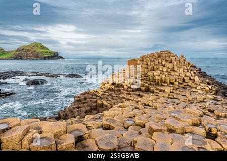 The Giant's Causeway, Bushmills, Antrim County, Nordirland Stockfoto