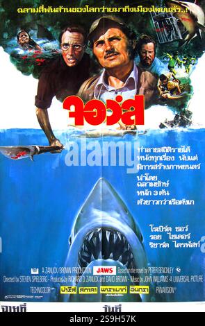 JAWS (1975)Posterkunst *Filmstill - nur redaktionelle Verwendung* CAP/PLF von Capital Pictures Stockfoto