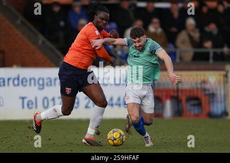Tiddington, Großbritannien, 25. Januar 2025. (Quelle: Gustavo Pantano/Alamy Live News) Stockfoto