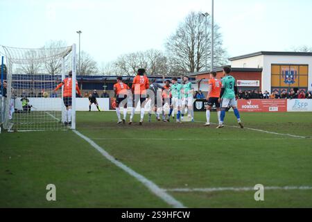 Tiddington, Großbritannien, 25. Januar 2025. (Quelle: Gustavo Pantano/Alamy Live News) Stockfoto
