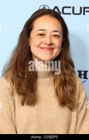 Park City, UT, 26. Januar 2025. Chelsi Johnston at Arrivals for SUNFISH (& OTHER STORIES ON GREEN LAKE Premiere beim Sundance Film Festival 2025, The Ray Theatre, Park City, UT, 26. Januar, 2025. Foto: JA/Everett Collection Credit: Everett Collection Inc/Alamy Live News Stockfoto