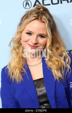 Park City, UT, 26. Januar 2025. Maren Heary at Arrivals for SUNFISH (& OTHER STORIES ON GREEN LAKE Premiere beim Sundance Film Festival 2025, The Ray Theatre, Park City, UT, 26. Januar, 2025. Foto: JA/Everett Collection Credit: Everett Collection Inc/Alamy Live News Stockfoto