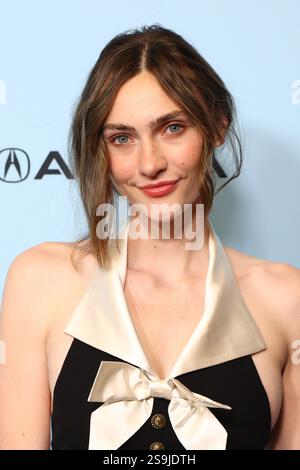 Park City, UT, 26. Januar 2025. Emily Hall at Arrivals for SUNFISH (& OTHER STORIES ON GREEN LAKE Premiere beim Sundance Film Festival 2025, The Ray Theatre, Park City, UT, 26. Januar, 2025. Foto: JA/Everett Collection Credit: Everett Collection Inc/Alamy Live News Stockfoto