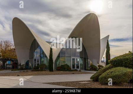 Las Vegas, Nevada - 3. Januar 2025: Neon Museum im Downtown District von Las Vegas, Nevada Stockfoto
