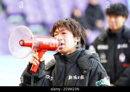 Fuka Kono (Albirex Ladies), 25. JANUAR 2025 - Fußball / Fußball : The Empress's Cup JFA 46th Japan Women's Football Championship Endspiel zwischen Urawa Reds Ladies 1-1 (PK5-4) Albirex Niigata Ladies im Edion Peace Wing Stadium in Hiroshima, Japan. (Foto: SportsPressJP/AFLO) Stockfoto