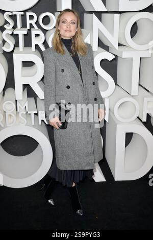 Olivia Wilde nahm am 22. Oktober 2019 an der Eröffnungsparty des Nordstrom Flagship Store in New York Teil Stockfoto