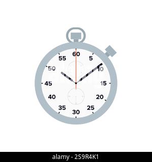 Illustration der Uhrzeituhr Vektor-Timer Stock Vektor