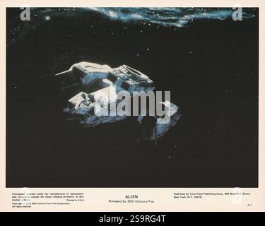 Alien (20th Century Fox, 1979). Mit Sigourney Weaver, Tom Skerritt und Harry Dean Anderson. Regie führte Ridley Scott. Stockfoto