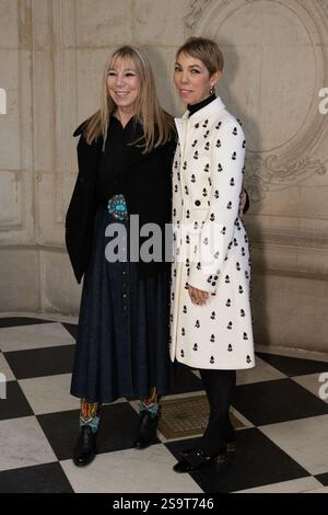 Paris, Frankreich. Januar 2025. Teilnahme an der Christian Dior Show während der Pariser Fashion Week Haute Couture Frühjahr-Sommer 2025 am 27. Januar 2025 in Paris, Frankreich. Foto: Laurent Zabulon/ABACAPRESS. COM Credit: Abaca Press/Alamy Live News Stockfoto