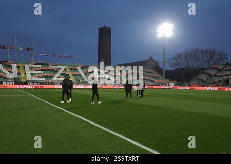Venedig, Italien. 27. Januar 2025; Pier Luigi Penzo Stadium, Venedig, Italien, Serie A Fußball, Venezia gegen Hellas Verona; Pier Luigi Penzo Stadium Credit: Action Plus Sports Images/Alamy Live News Stockfoto