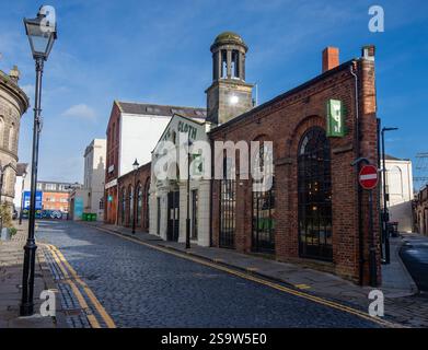 White Cloth Hall im Zentrum von Leeds, West Yorkshire, England, Großbritannien Stockfoto
