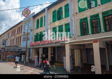 Chinatown Heritage Centre in der Pagoda Street in Chinatown, Outram District im Central Area, Singapur. Stockfoto