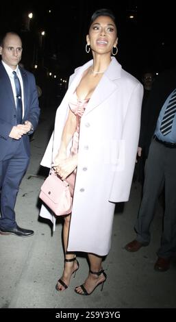 New York, NY, USA. Januar 2025. Nicole Scherzinger wurde am 27. Januar 2025 in ne York City bei der Late Show mit Stephen Colbert gesehen. Quelle: Rw/Media Punch/Alamy Live News Stockfoto