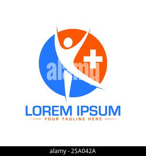 Medical Logo Design, Health Care Logo Design Stock Vektor