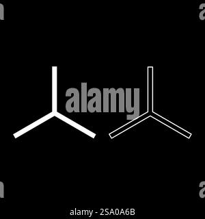 3D-Achsenkoordinatensystem Messung Modellierungsraum XYZ dreidimensionales Set Symbol weiß Vektor Illustration Bild einfache Vollfüllung Kontur Linie dünn flach Stil. 3D-Achsenkoordinatensystem Messung Modellierungsraum XYZ dreidimensionales Set Symbol weiß Farbvektor Illustration Bild einfarbig füllen Kontur Linie dünn flach Stil Stock Vektor