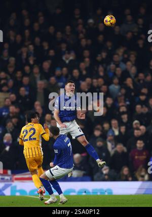 Dara O'Shea von Ipswich Town - Ipswich Town V Brighton & Hove Albion, Premier League, Portman Road, Ipswich, Großbritannien - 16. Januar 2025 nur redaktionelle Verwendung - es gelten Einschränkungen von DataCo Stockfoto