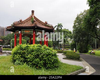 Das Bild wurde im Peace Memorial Park von 228 aufgenommen. Stockfoto