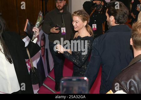 Paris, Frankreich. Januar 2025. Renee Zellweger bei der Premiere von Bridget Jones: Mad About the Boy am 27. Januar 2025 in Paris. Foto: Lionel Urman/ABACAPRESS. COM Credit: Abaca Press/Alamy Live News Stockfoto