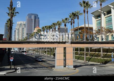 Eintritt zu Fox Studios (20. Jahrhundert), Hollywood, Los Angeles, USA Stockfoto