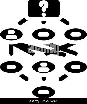 Information Scent ux ui Design Farbe Symbol Vektor. Informationsduft ux ...
