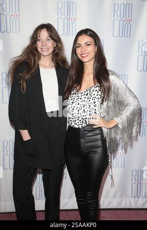 Analeigh Tipton und Victoria Justice bei der Filmvorführung „Summer Night“, Rom com Festival, Los Angeles, USA – 21. Juni 2019 Stockfoto