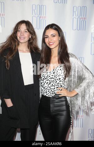 Analeigh Tipton und Victoria Justice bei der Filmvorführung „Summer Night“, Rom com Festival, Los Angeles, USA – 21. Juni 2019 Stockfoto