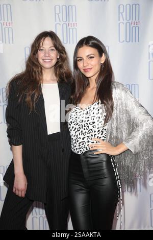 Analeigh Tipton und Victoria Justice bei der Filmvorführung „Summer Night“, Rom com Festival, Los Angeles, USA – 21. Juni 2019 Stockfoto