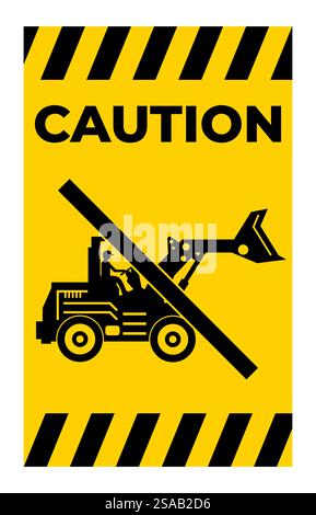 Schild „Kein Traktor Erlaubt“. Kein Traktorschild Oder Kein Parkschild Stock Vektor