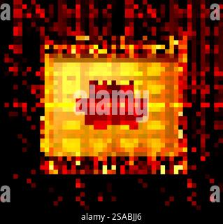 Realistischer goldener Filmstreifen isoliert auf grauem Hintergrund. Festliches Design für Kinofilme mit Platz für Text. Vektorvorlage Film für Adv Stock Vektor