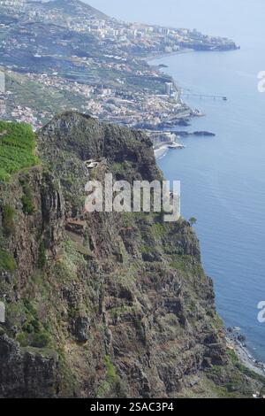 Blick von Gabo Girao, Madeira Stockfoto