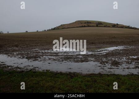 Cley Hill, Warminster, Wiltshire, England Stockfoto