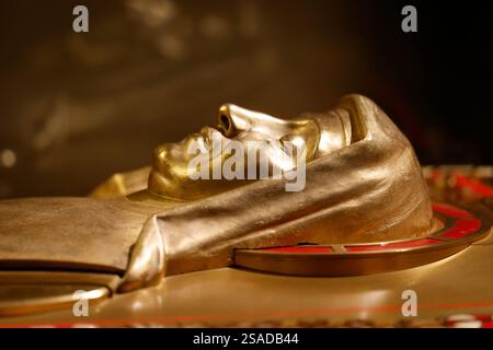 Basilika der Besichtigung. Jane Frances de Chantal (Sainte Jeanne de Chantal) gründete den Orden der Marienbesuche. Annecy. Frankreich. Stockfoto