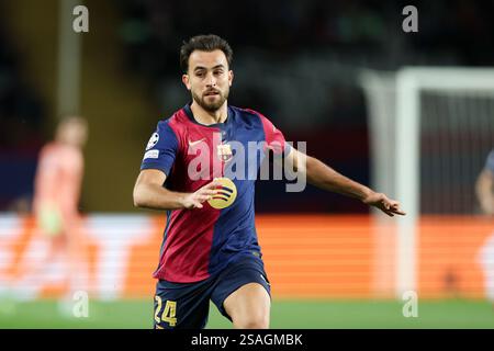 Barcelona, Spanien. 30. Januar 2025. Eric Garcia vom FC Barcelona wurde beim UEFA Champions League-Spiel zwischen dem FC Barcelona und Atalanta Bergamo bei Estadio Olimpico gesehen. Endergebnis: FC Barcelona 2:2 Atalanta Bergamo. Quelle: SOPA Images Limited/Alamy Live News Stockfoto