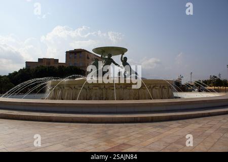 Triton's Fountain Stockfoto