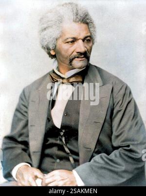 Frederick Douglass (1818–1895) ( Frederick Augustus Washington Bailey) Stockfoto