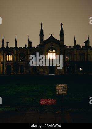 New Court and Corpus Christi College Chapel, Corpus Christi College, University of Cambridge, Cambridge, Cambridgeshire, England, Großbritannien, GB. Stockfoto