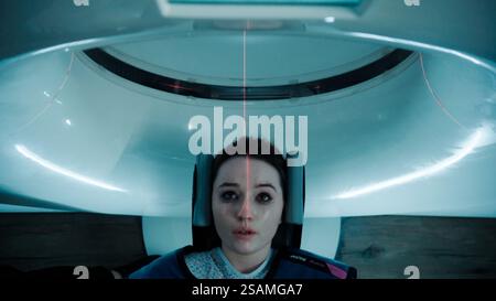 Apfelessig Kaitlyn Dever Stockfoto