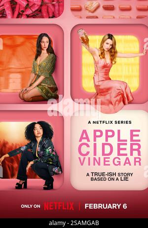 Poster mit Apfelessig Kaitlyn Dever Stockfoto