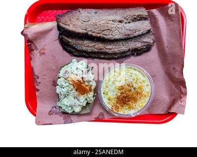 Die besten Rippchen aus Rindfleisch. Gourmet Grill Beef Steak Menu Restaurant. 16.03.2024 Stockfoto