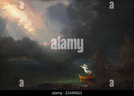Thomas Cole - The Voyage of Life Old Age, 1842 (National Gallery of Art) Thomas Cole Stockfoto