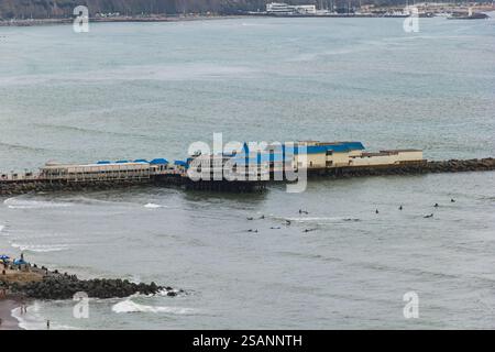 Rosa Nautica, Bezirk Miraflores - Lima, Peru Stockfoto