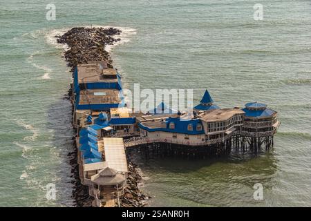 Rosa Nautica, Bezirk Miraflores - Lima, Peru Stockfoto
