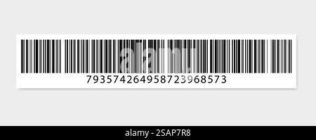 Satz von Barcodes. QR-Codes für die Sammlung. Vektorabbildung. Stock Vektor