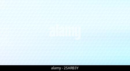 Abstraktes geometrisches Sechseckmuster auf weißem und blauem, verschwommenem Hologrammhintergrund. Modernes futuristisches Design mit geometrischer Textur. Design für Deckschablone, Poster, Banner. Vektorabbildung Stock Vektor