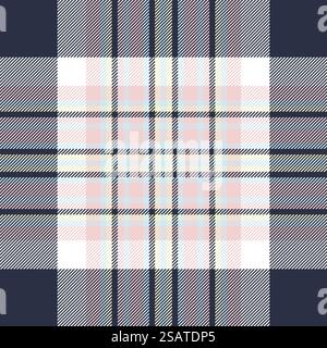 Nahtloses Muster mit Check-Gewebe. Vektorabbildung... Nahtloses Muster mit Check-Gewebe Stock Vektor