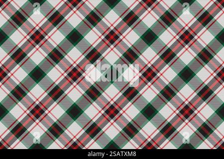 Karo-Muster nahtlos. Karierung der Stoffstruktur. Streifen quadratischen Hintergrund. Vektor Textil-Design Tartan. Stock Vektor