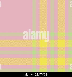 Karomuster in Pink. Nahtlose Materialstruktur. Textildruck mit Schottenmuster... Karomuster in Pink. Nahtlose Materialstruktur. Textildruck mit Schottenmuster. Stock Vektor