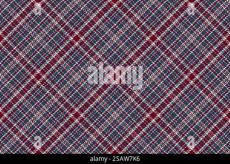 Nahtloses Muster aus schottenkaro. Wiederholbarer Hintergrund mit Check-Gewebe-Textur. Flacher Vektor Hintergrund mit gestreiftem Textildruck.. Nahtloses Muster aus schottenkaro. Wiederholbarer Hintergrund mit Check-Gewebe-Textur. Gestreifter Textildruck mit Vektorhintergrund. Stock Vektor